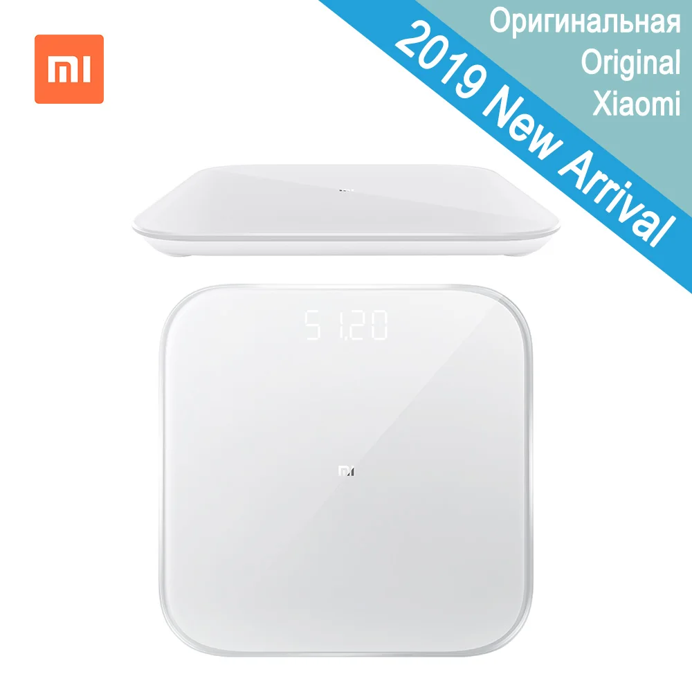 Умные весы Xiaomi 2 цифровые с поддержкой Android 4 3 iOS 9 Mifit Bluetooth 5 0 2019 | Дом и сад