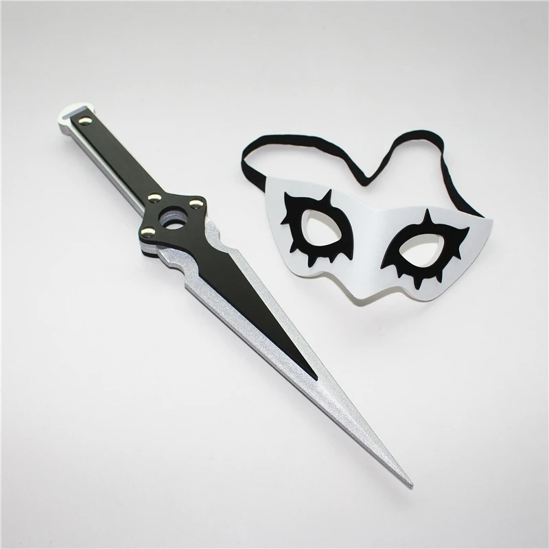Аниме Persona 5 Акира Курусу маска Косплэй реквизит ПВХ оружие кинжал унисекс EyeMask Phantom вор страница не найдена