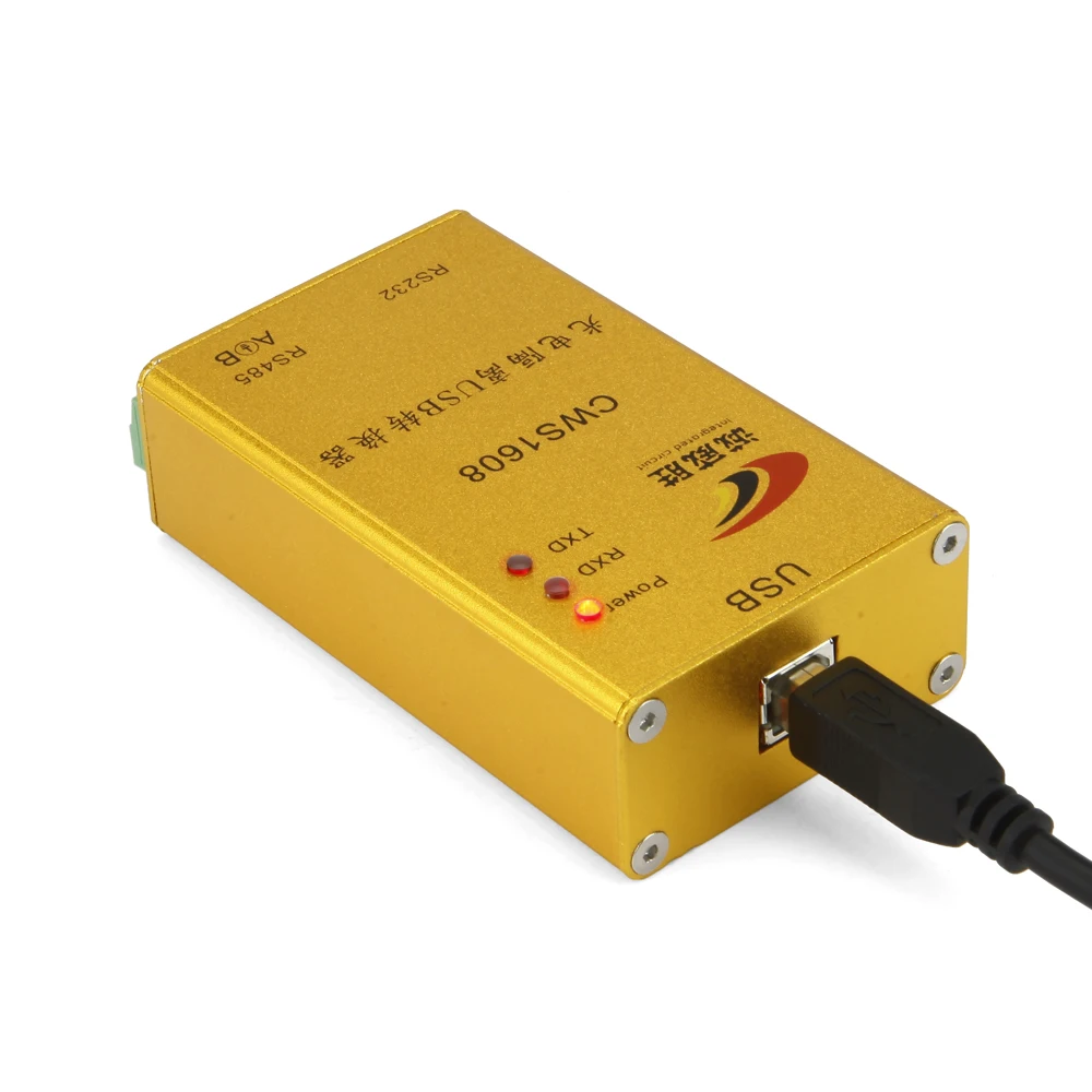 

Photoelectric Isolation USB Converter USB to RS485 USB to RS232 Industrial Lightning Protection with Power CWS1608