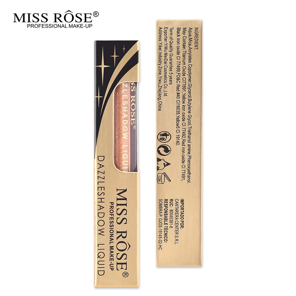 Miss Rose Русалка жидкие тени для век гель блеск Тени оттенок макияж