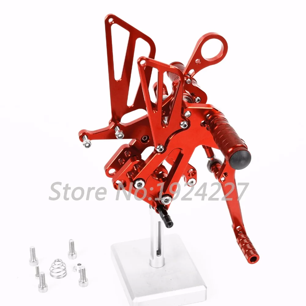 

CNC Aluminum Foot Pegs Rearsets Rear Sets Brake Shift Motorcycle Adjustable For BMW S1000RR 2012-2014 High-quality
