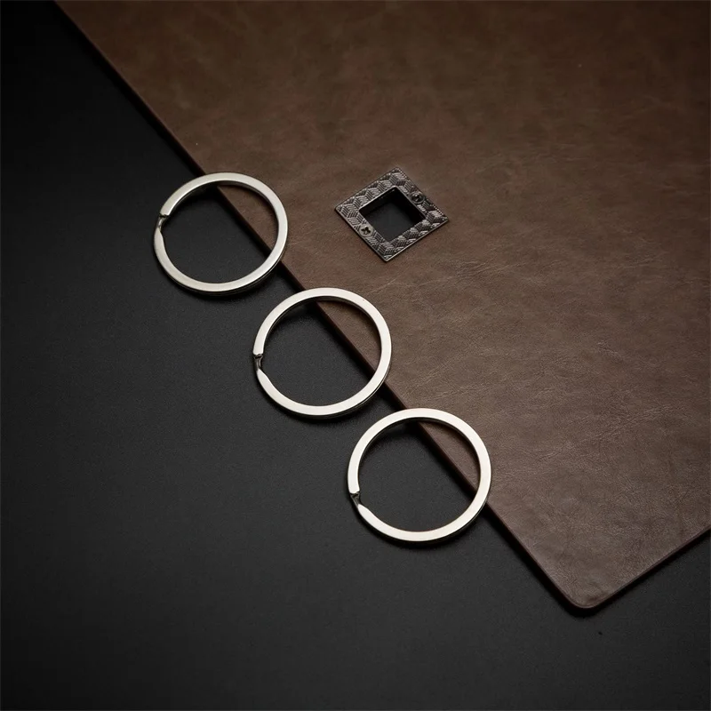 10Pcs/Bag 20/25/30mm Metal Key Holder Split Rings Unisex Keyring Keychain Link Keyfob DIY Chains Accessories | Украшения и