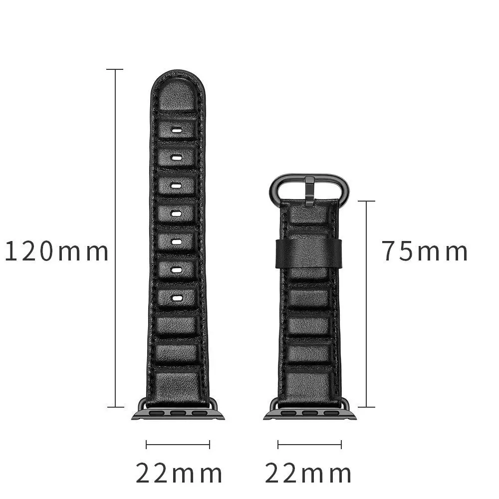Ремешок из натуральной кожи для apple watch band correa браслет 42 мм 38 44 40 iwatch series 5 4 3 2 se 6 |