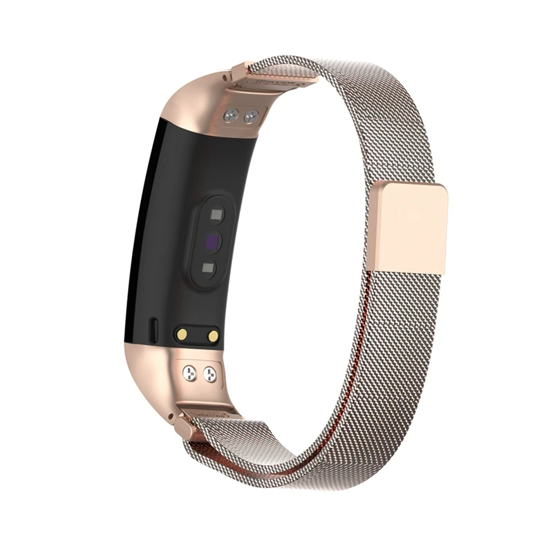 YUEDAER металлический Миланский ремешок для часов Huawei Honor Band 4 5 Магнитный металлический браслет для Honor Band 4 Band 4 аксессуары