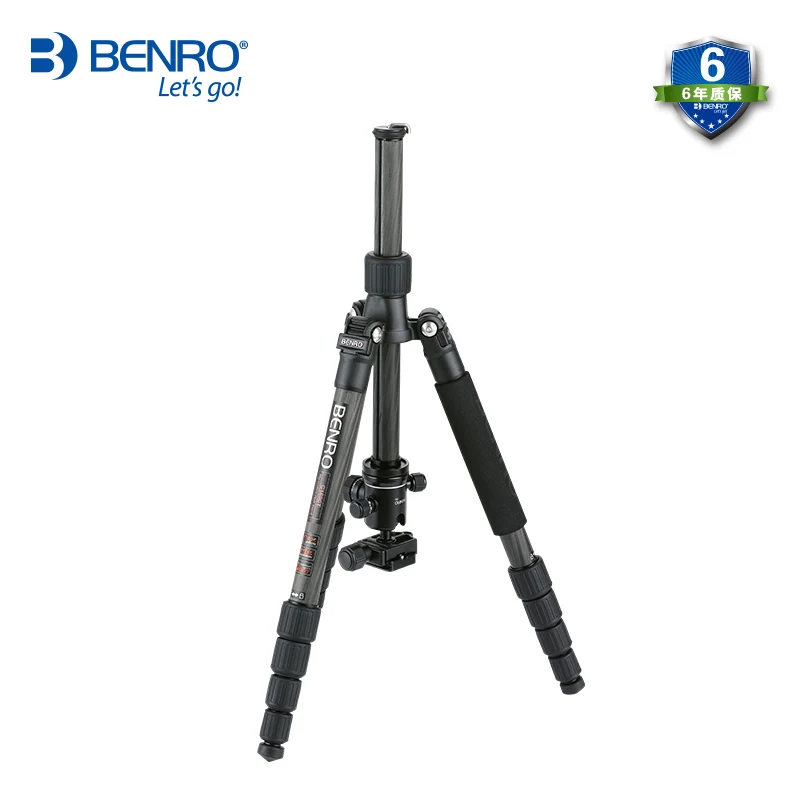 

Штатив Benro C1690TB0 светильник углеродного волокна для камеры с шаровой головкой B0, легкий штатив для путешествий, максимальная нагрузка 8 кг