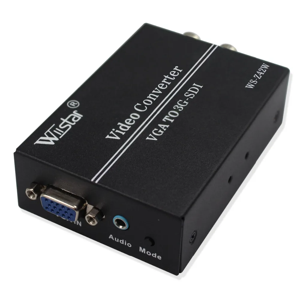 Wiistar VGA в SDI конвертер BNC Аудио Видео адаптер SD HD 3G для CCTV PC|Кабели VGA| |