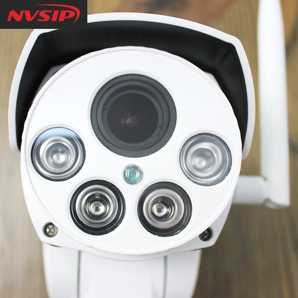 NVSIP HI3518E 960 P/1080 P HD Wifi PTZ IP камера пуля наружная 4X Pan Tilt Zoom 2,8-12 мм 2MP беспроводная ИК Onvif SD карта CCTV