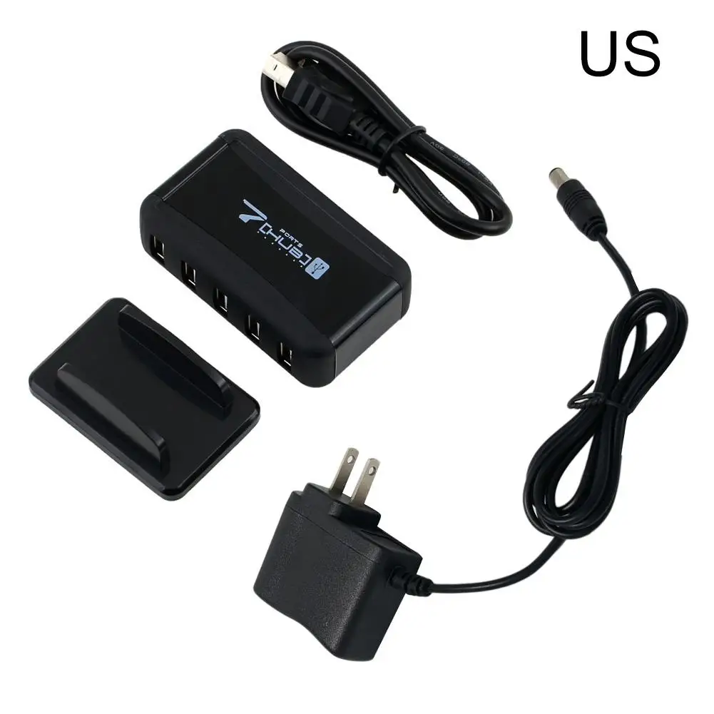 Адаптер переменного тока 7 Порты и разъёмы мульти функциональный USB 2 0