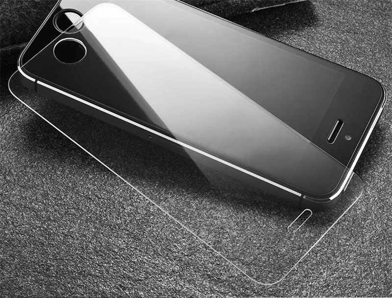 Защита экрана закаленное стекло для iPhone 5 5S 6 6S 7 8 Plus X XR XS 11 Pro Max защитный чехол