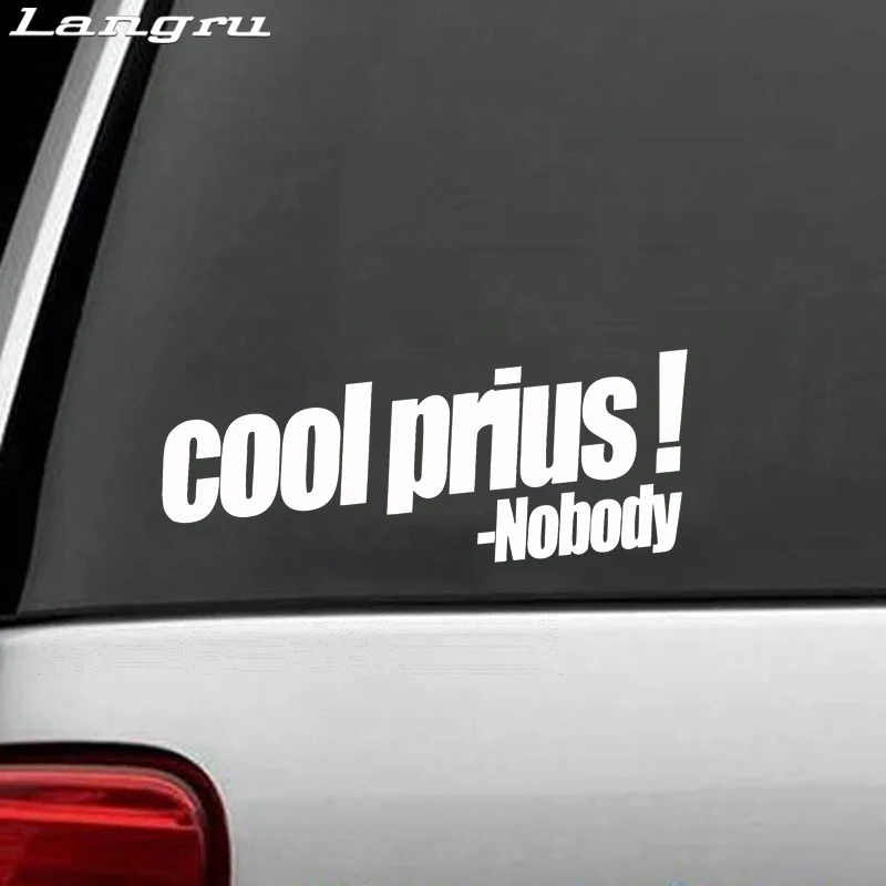 Langru для крутого Prius Забавный гоночный грузовик дизельное Окно Наклейка задняя