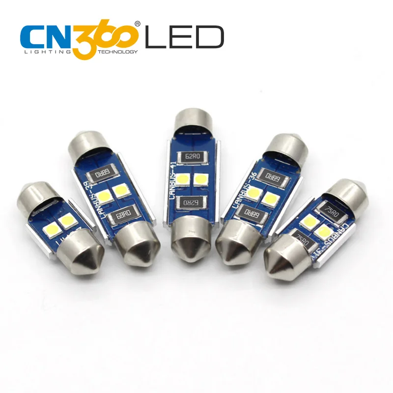 2 шт. автомобисветодиодный светодиодные лампы SMD3030 C5W 28 мм 31 36 39 41 мм|28mm led|led festoon