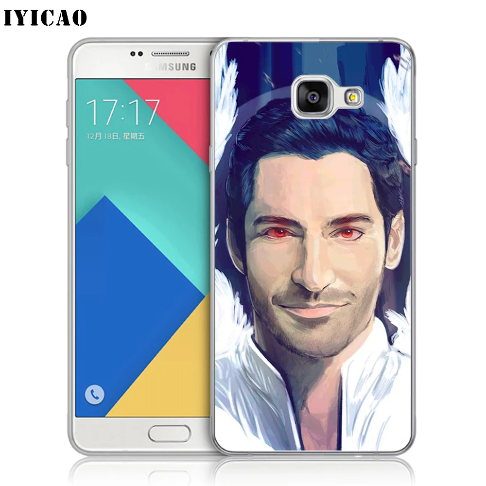 IYICAO Lucifer Tom Ellis TV Show Мягкий силиконовый чехол для телефона Samsung A10 A30 A40 A50 A70 M10 M20 M30 TPU