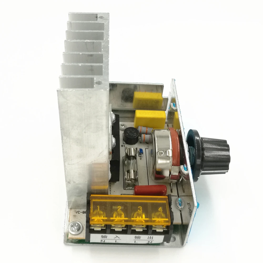 Высокомощный электронный регулятор напряжения SCR 9500 Вт скорости 10-220 В (6 8) |