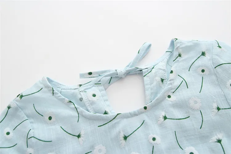 Милое Платье-трапеция с принтом вишни для детей милая одежда длинным рукавом