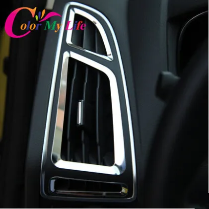 6 шт./компл. наклейка на вентиляционные отверстия из нержавеющей стали с