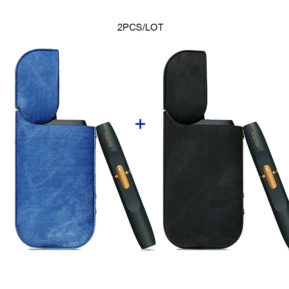 JINXINGCHENG 2 шт./партия защитный чехол для iqos 2,4 Plus чехол из искусственной кожи чехол сумка для переноски - Цвет: 07AD