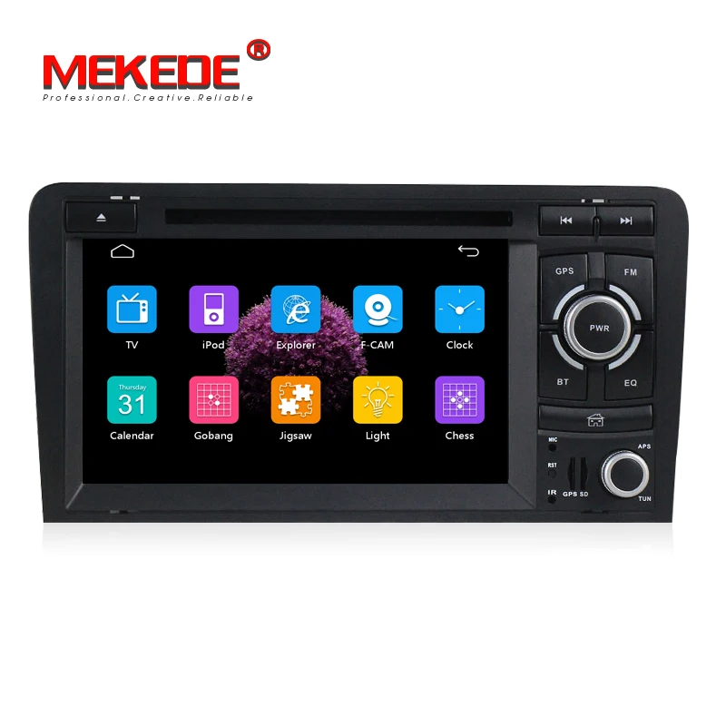 В наличии DVD мультимедиа плеер для Audi A3 S3 RS3 2002 2011 с gps навигации стерео радио аудио
