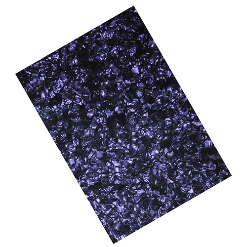 Purple Pearl 320 мм x 1300 мм лист Целлулоида 0,46 мм музыкальный инструмент Deco DIY Аккордеоны обёрточная бумага гитарные медиаторы инкрустация разных цветов - Цвет: Purple Pearl