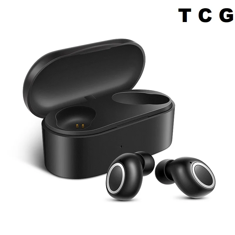 TCG 2019 версия беспроводные Bluetooth наушники TWS в ухо гарнитура стерео 5 0 с микрофоном