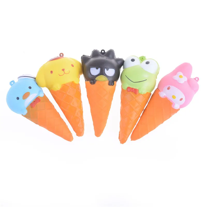 Гигантские животные мороженое конус кошка Сжимаемый Дети Рождественский