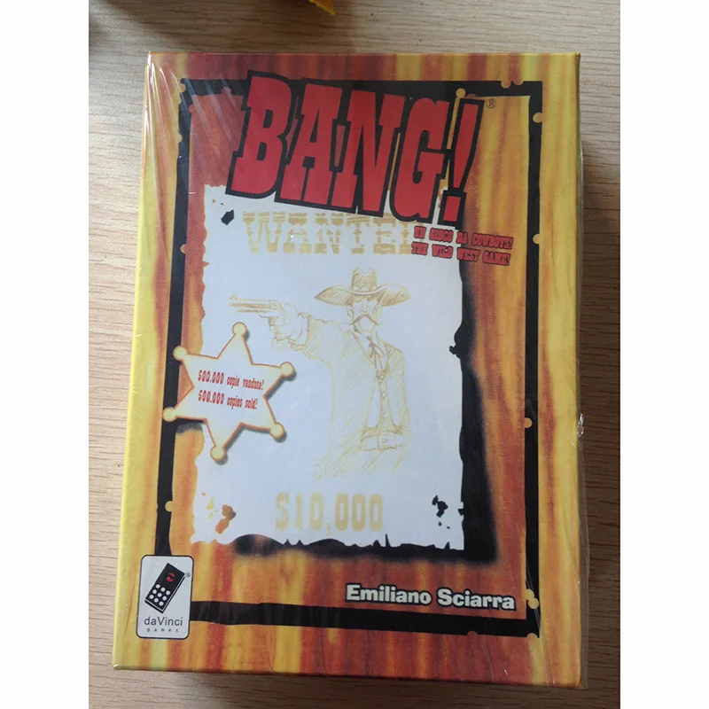 Bang настольная игра бумажная карта 5-7 игроков китайская версия семейная легкая |