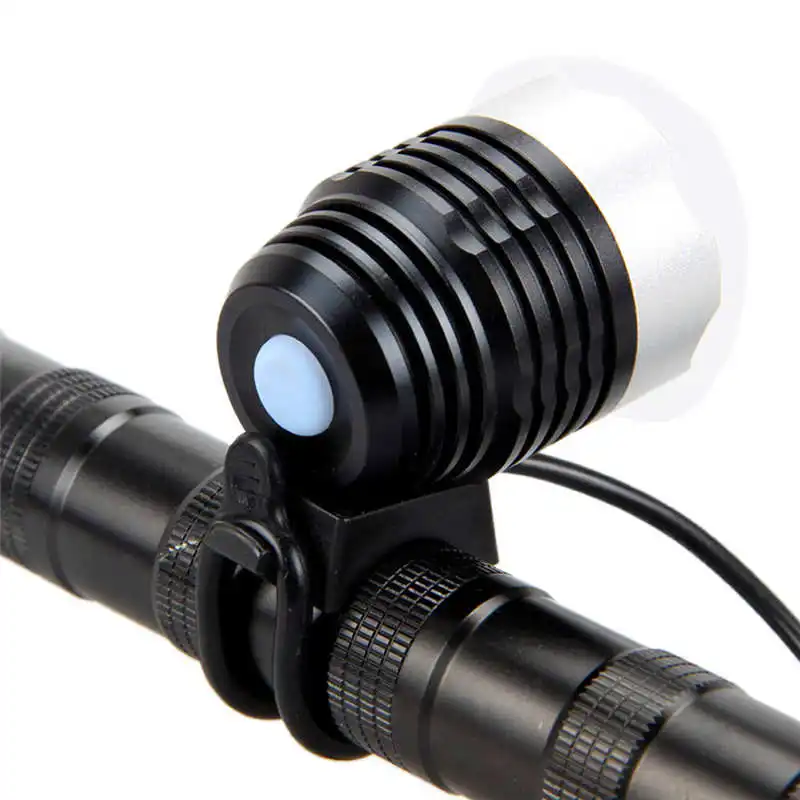 Powerful led flashlight rechargeable 5000Lm XML T6 LED Bicycle Lamp Bike Head Headlight+ Rear light fanatic #3S26 | Освещение