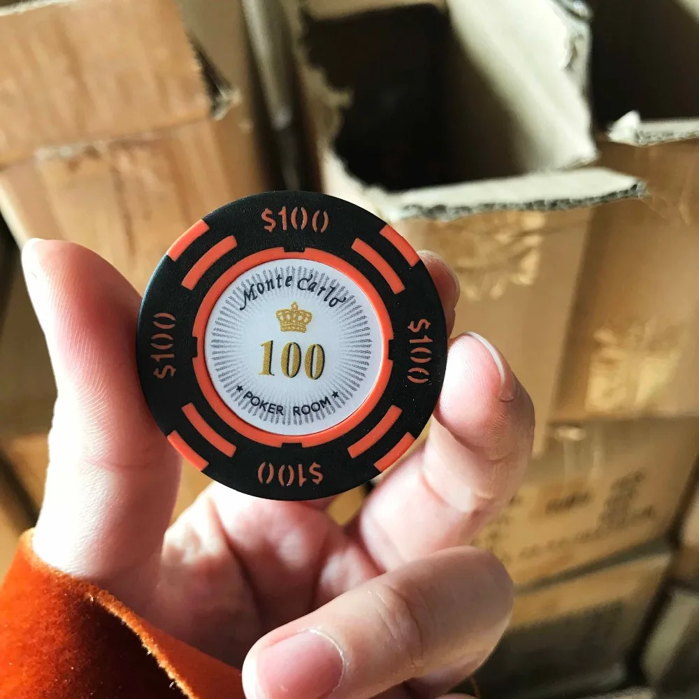 10 шт./лот глина казино Техасский набор покерных микросхем металлические монеты