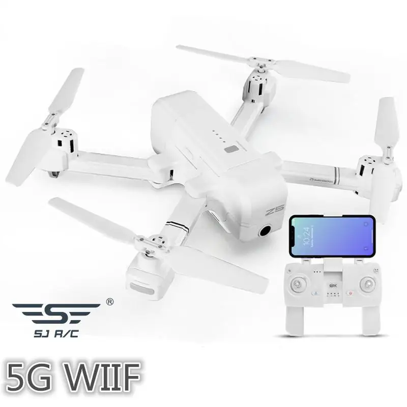 LeadingStar SJRC Z5 Квадрокоптер с HD 1080P камерой gps Дрон 5G Wifi FPV удерживающий высоту режим следования за мной Радиоуправляемый вертолет vs XS812 - Цвет: 5G 1080P