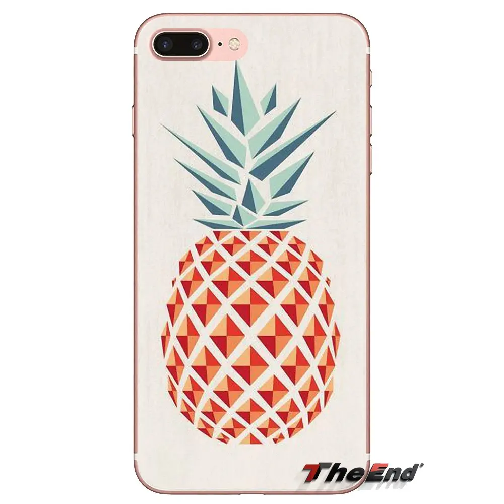For Huawei Nova 2 3 2i 3i Y6 Y7 Y9 Prime Pro GR3 GR5 2017 2018 2019 Y5II Y6II TPU Transparent Shell Case Cartoon Pineapple Fruit |