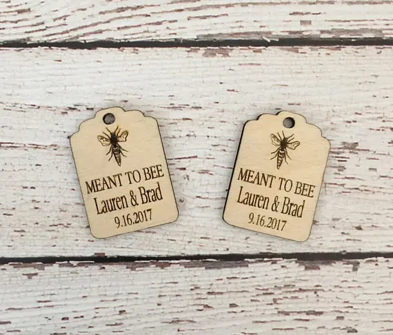 Персонализация предназначенная для пчелы деревянная винтажная деревенская
