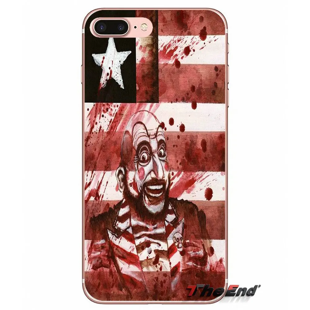 Captain spaulding The Devils отвергает чехол для iPhone X 4 4S 5 5S 5C SE 6 6S 7 8 Plus Samsung Galaxy J1 J3 J5 J7 A3 A5 2016