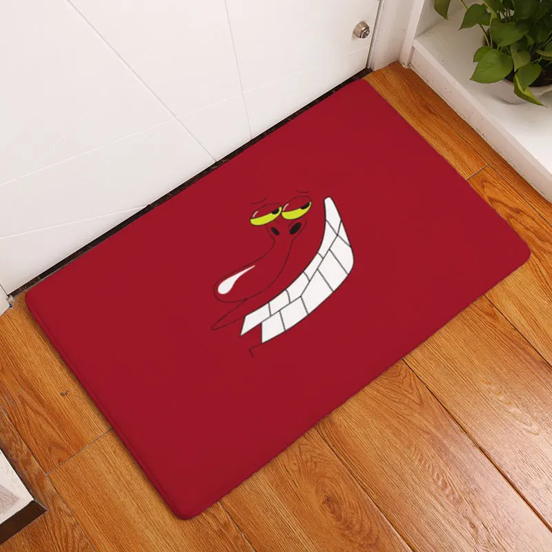 Monily фланелевый водонепроницаемый Противоскользящий дверной коврик простые