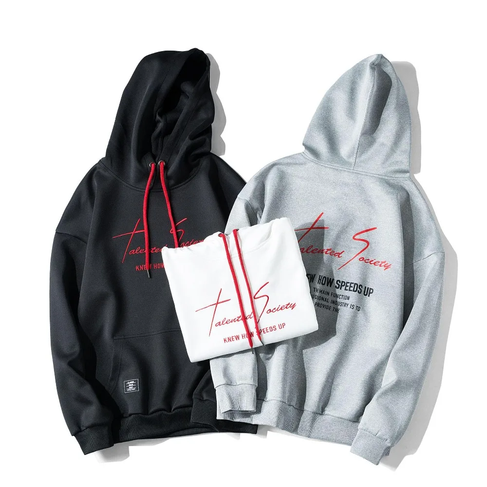 Демисезонный модные толстовки с капюшоном мужской плюс Размеры теплое пальто из