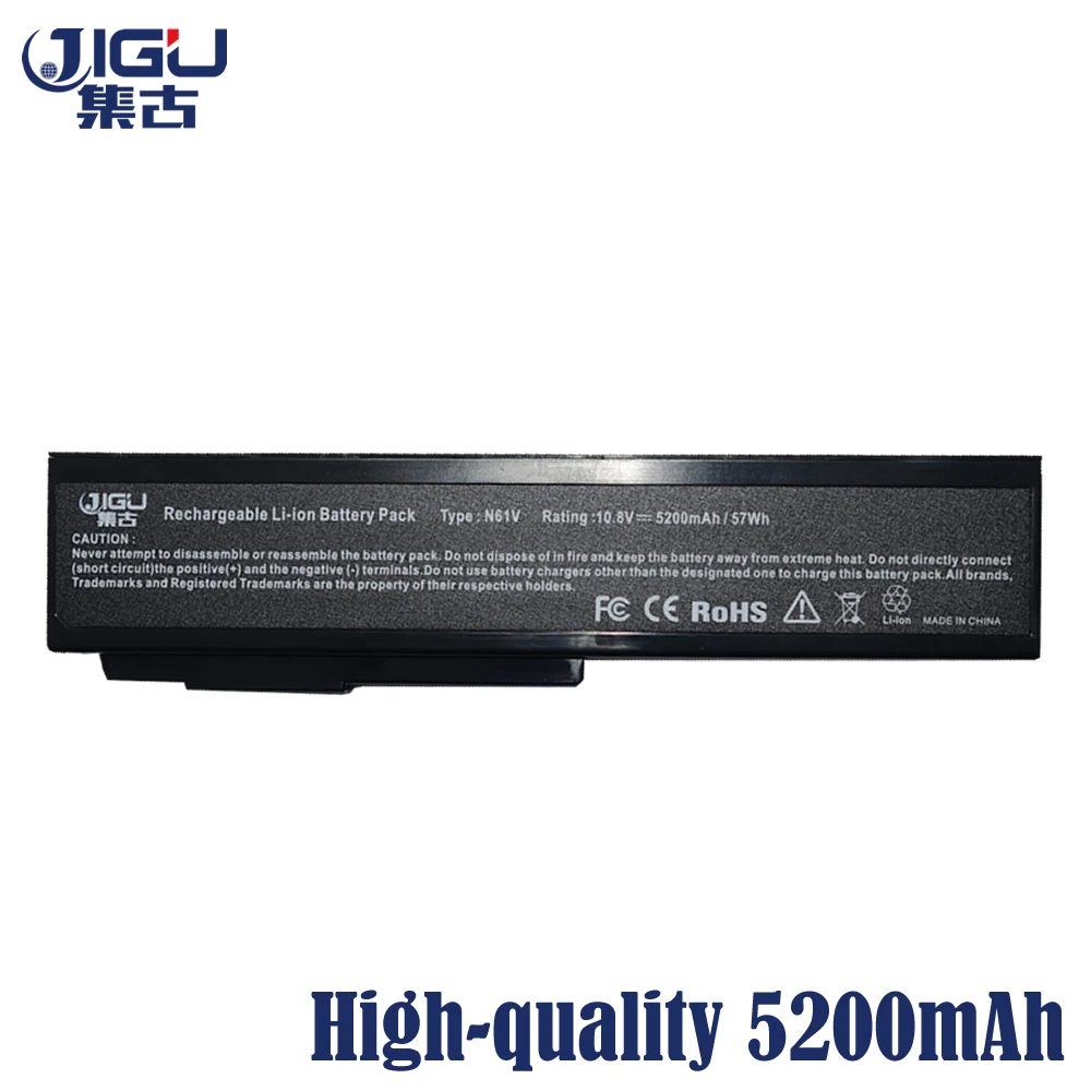 JIGU N61Jq ноутбук батарея A32 M50 N61 A33 N61J для Asus G50 G50VT G51 G51j G51v G60 G60vx L50 N53 X64 M60J M50s|battery
