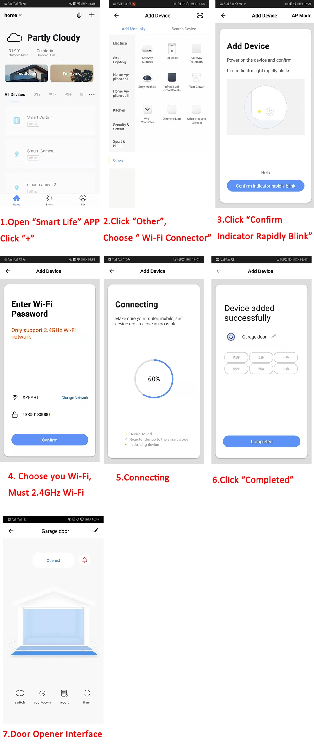 IFTTT Alexa Google Home Tuya умный пульт дистанционного управления смарт-синхронизация Wi-Fi гаражная дверь пульт дистанционного управления приложение Smart Life
