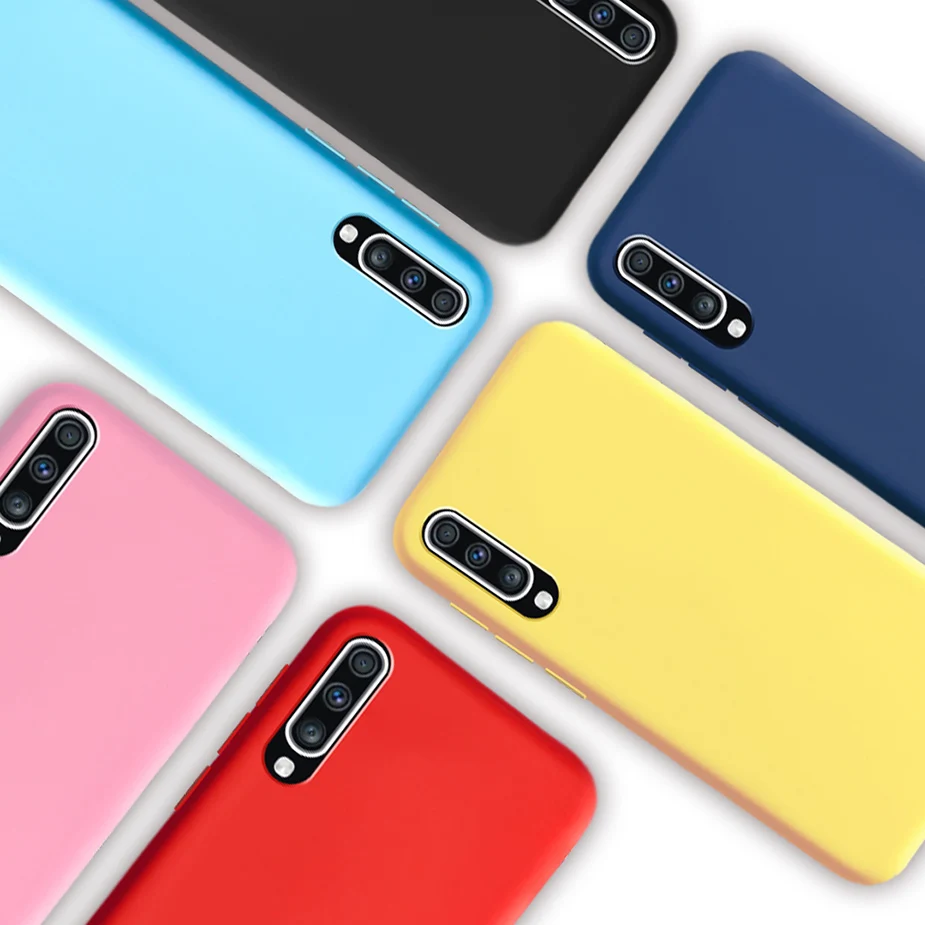 Чехол Luxurry для Samsung Galaxy A70 Мягкий Силиконовый ТПУ противоударный чехол