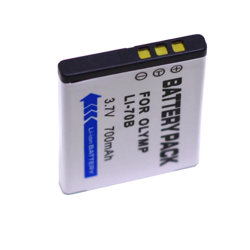 2 шт. перезаряжаемая батарея Li 70B для Olympus VG110 VG120 с функцией зарядки Olympus/VG120 моделей