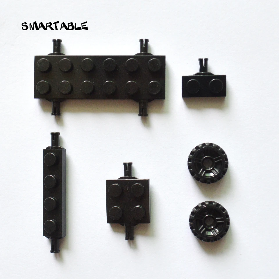 Запчасти для колёс Smartable на подставке строительные блоки игрушки сделай сам