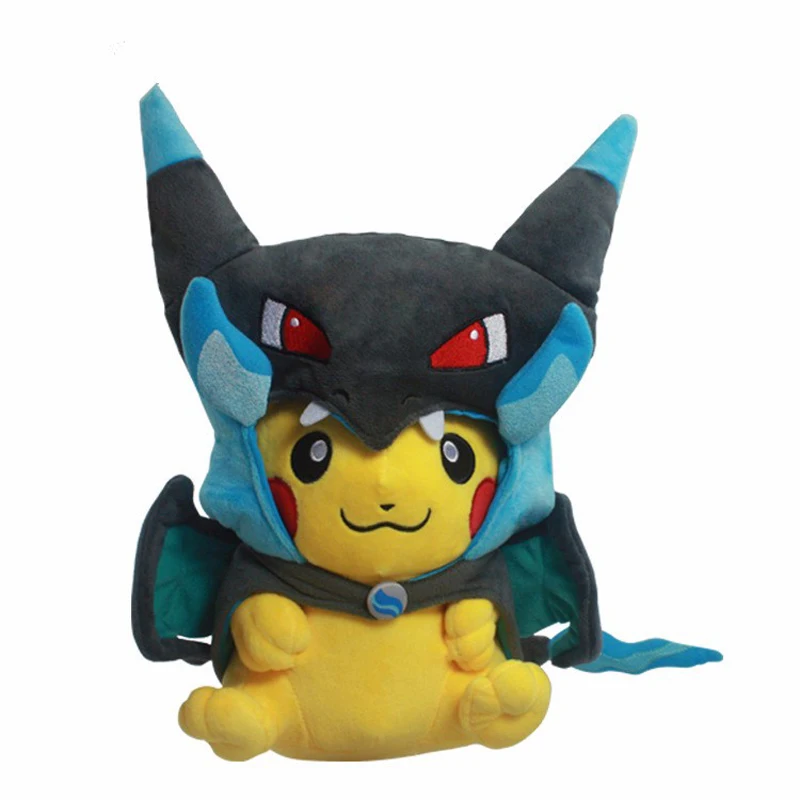 20 25 см Pikachu Косплей X Charizard Magikarp Charmander Brinquedo плюшевые игрушки модные мягкие
