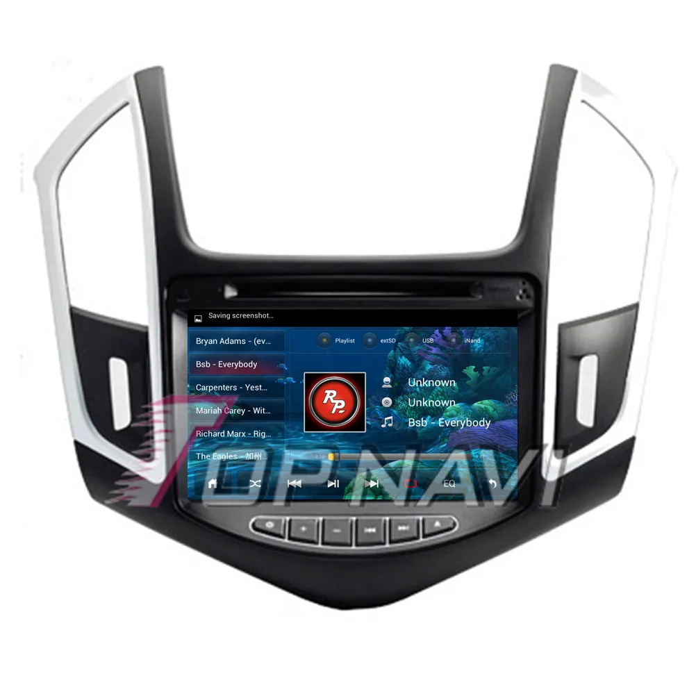 Topnavi 8&quot Quad Core Android 6.0 Car GPS Navigation for Cruze 2013- Autoradio Multimedia Audio Stereo NO DVD | Автомобили и