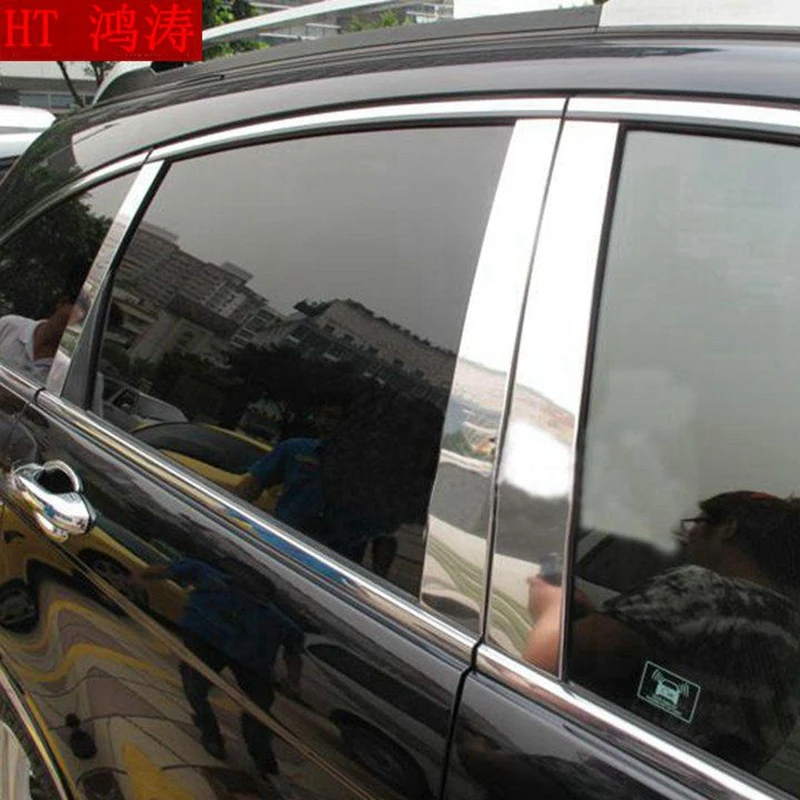 Стайлинг автомобиля для Honda CRV CR V 2007 2008 2009 2010 2011 внешние Оконные Планки из