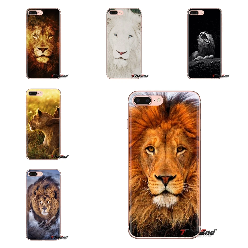 For Huawei G7 G8 P7 P8 P9 P10 P20 P30 Lite Mini Pro P Smart Plus 2017 2018 2019 Silicone Skin Cover The Lion King Golden Animals |
