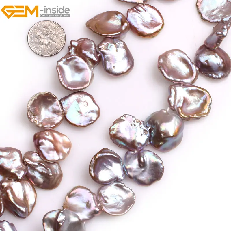 Бусины Из Натурального пресноводного жемчуга бусины с натуральным топом и