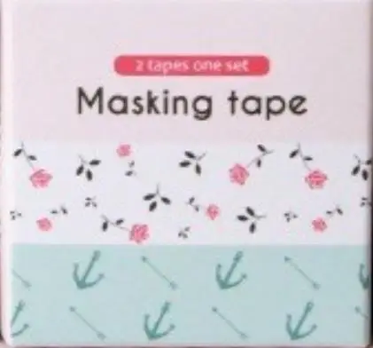2 шт./компл. клейкая лента washi легко рвется летними ощущениями дизайн декоративный Скрапбукинг стационарный стикер - Цвет: 3