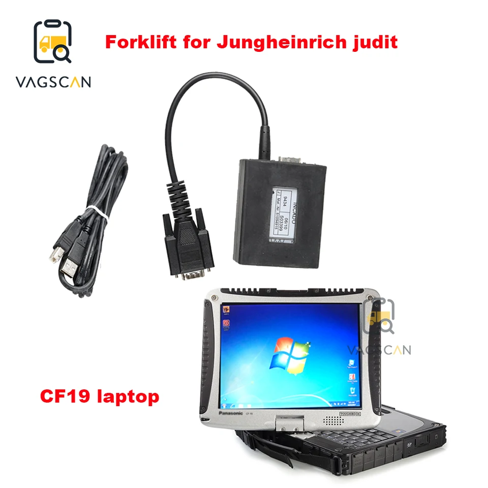Toughbook CF19 CF-19 для вилочных погрузчиков диагностический инструмент комплект Jungheinrich