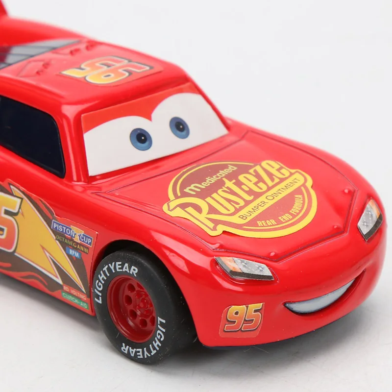 9 см Дисней Pixar тачки 3 Молния Маккуин матер Джексон шторм Рамирез 1:55 литая под давлением металлическая игрушка модель автомобиля подарки для мальчиков