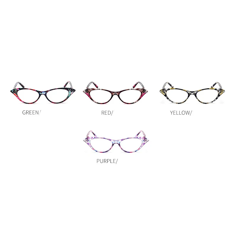 RFOLVE модные маленькие очки для чтения кошачий глаз женские брендовые