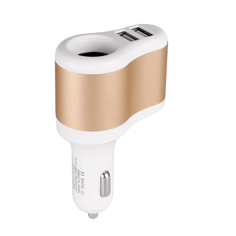 Универсальное зарядное устройство 12 в 1 А и 2 а с двумя портами USB адаптер для