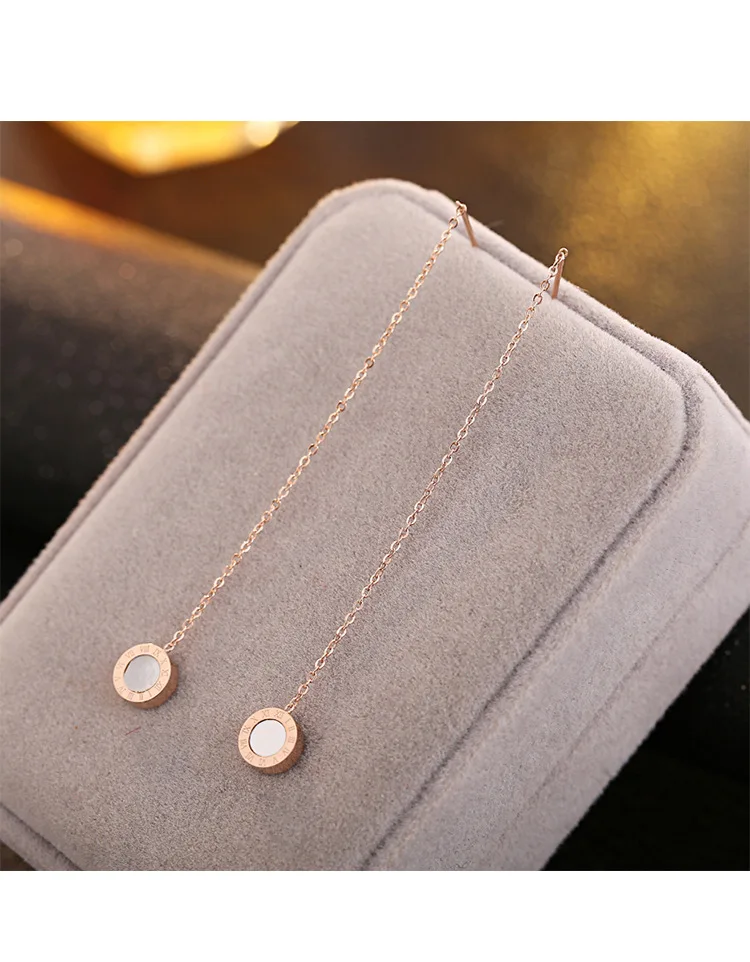 Новинка 2020 серьги европейские цветные кристаллы от Swarovski с подвеской для женщин