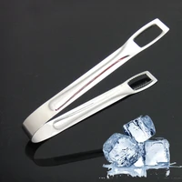 1pc stainless steel barbecue bbq clip bread food ice clamp ice tongs tool bar kitchen accessories lb 534